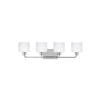  Canfield 4 or More Bulb Bathroom Lighting - Chrome