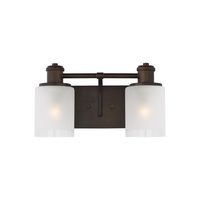  Norwood 2 Bulb Bathroom Lighting - Bronze