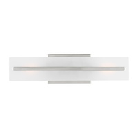  Dex 2 Bulb Bathroom Lighting - Brushed Nickel