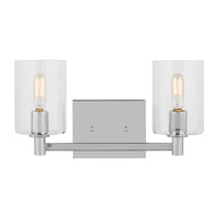  Fullton 2 Bulb Bathroom Lighting - Chrome