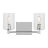 Bathroom Lighting (2 Bulbs) 14-1/4" Width Bathroom Lighting (2 Bulbs) 14-1/4" Width
