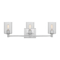  Fullton 3 Bulb Bathroom Lighting - Chrome