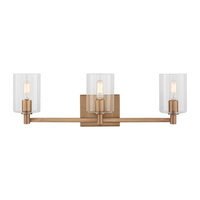  Fullton 3 Bulb Bathroom Lighting - Satin Brass