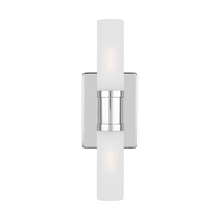  Keaton 2 Bulb Bathroom Lighting - Chrome