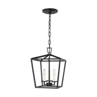  Dianna Down Light Pendant Light - Midnight Black