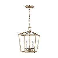  Dianna Down Light Pendant Light - Satin Brass