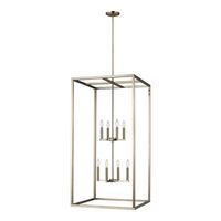  Moffet Street Entrance / Foyer Pendant Light - Satin Brass