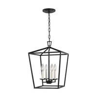  Dianna Down Light Pendant Light - Midnight Black