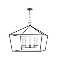  Dianna Down Light Pendant Light - Midnight Black