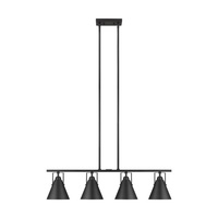  Insdale Multi Light Pendant Light - Midnight Black