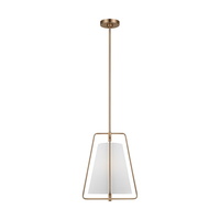  Allis Down Light Pendant Light - Satin Brass