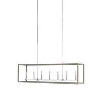  Moffet Street Linear Pendant Pendant Light - Washed Pine