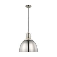  Huey Down Light Pendant Light - Brushed Nickel