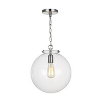  Kate Down Light Pendant Light - Brushed Nickel