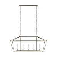  Dianna Mini Chandelier - Satin Brass