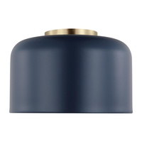  Malone Flush Mount Ceiling Light - Navy