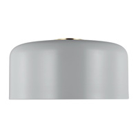  Malone Flush Mount Ceiling Light - Matte Grey