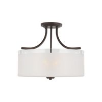  Norwood Semi Flush Mount Ceiling Light - Bronze