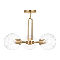  Codyn Multi Light Pendant Light - Satin Brass