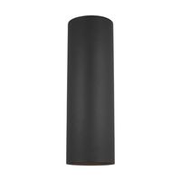  Outdoor Cylinders Entrance Outdoor Wall Light - Black