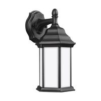  Sevier Entrance Outdoor Wall Light - Black