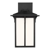  Tomek Entrance Outdoor Wall Light - Black