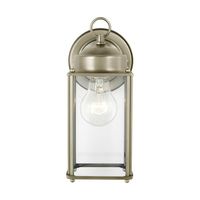  New Castle Entrance Outdoor Wall Light - Antique Brushed Nickel