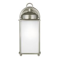  New Castle Entrance Outdoor Wall Light - Antique Brushed Nickel