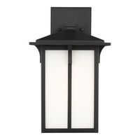  Tomek Entrance Outdoor Wall Light - Black