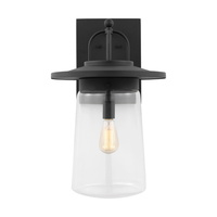  Tybee Entrance Outdoor Wall Light - Black