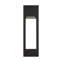  Testa Entrance Outdoor Wall Light - Black