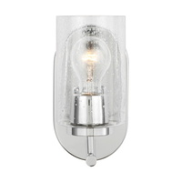 Oslo 1 Bulb Wall Sconce - Chrome