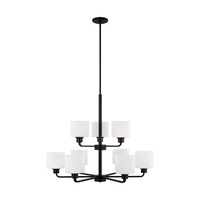  Canfield Mid Sized Chandelier Chandelier - Midnight Black