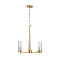  Zire Mini Chandelier - Satin Brass