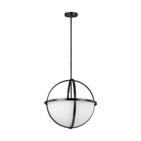  Alturas Up Light Pendant Light - Midnight Black