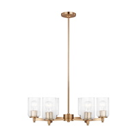  Beaumont Mid Sized Chandelier Chandelier - Satin Brass