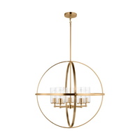 Mid Sized Chandelier 27-1/4" Width Mid Sized Chandelier 27-1/4" Width