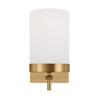  Zire 1 Bulb Wall Sconce - Satin Brass