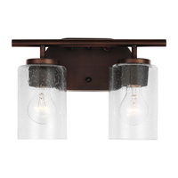 Bathroom Lighting (2 Bulbs) 12-1/2" Width Bathroom Lighting (2 Bulbs) 12-1/2" Width