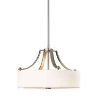  Sunset Drive Drum Pendant Pendant Light - Brushed Steel