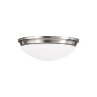  Barrington Flush Mount Ceiling Light - Brushed Steel