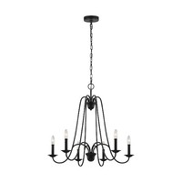 Mid Sized Chandelier 27-1/2" Width Mid Sized Chandelier 27-1/2" Width