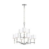  Hewitt Mid Sized Chandelier Chandelier - Polished Nickel