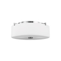  Sunset Drive Flush Mount Ceiling Light - Chrome