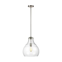  Zola Down Light Pendant Light - Satin Nickel