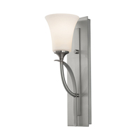  Barrington 1 Bulb Wall Sconce - Brushed Steel