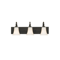  Barrington 3 Bulb Bathroom Lighting - Oil Rubbed Bronze