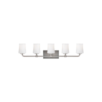  Jennie 4 or More Bulb Bathroom Lighting - Satin Nickel