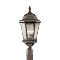  Martinsville Post Light Post Lights - Corinthian Bronze