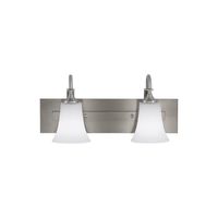  Barrington 2 Bulb Bathroom Lighting - Brushed Steel